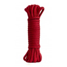 Верёвка для бондажа Bondage Collection Red - красная - 3 м