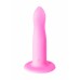 Гибкий и упругий фаллоимитатор для вагинальной и анальной стимуляции Flow Emotional Pink - розовый - 13 см