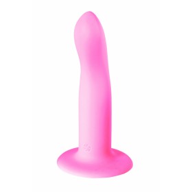 Гибкий и упругий фаллоимитатор Flow Stray Pink - розовый - 16,6 см