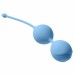 Вагинальные шарики со смещённым центром тяжести Scarlet Sails - голубые