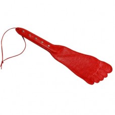 Хлопалка в форме ступни Sitabella - красная - 35 см