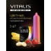 Цветные ароматизированные латексные презервативы VITALIS premium Color & Flavor - 3 шт
