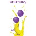 Вагинальные шарики без сцепки Emotions Lexy Large - фиолетовые - 3 см