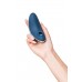 Вакуум-волновой стимулятор клитора с вибрацией Satisfyer Vulva Lover 1 - синий