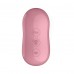 Вакуум-волновой стимулятор клитора с вибрацией Satisfyer Cotton Candy - розовый