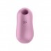 Вакуум-волновой стимулятор клитора с вибрацией Satisfyer Cotton Candy - лиловый