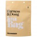 Женский страпон Harness & Dong In A Bag: трусики с насадкой - чёрные - 13 см