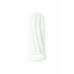 Насадка для увеличение пениса в ширину Homme Wide White с двусторонним рельефом - белая - 11 см