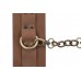 Кожаные наручники Naila Black - коричневые