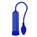 Мужская вакуумная помпа для тренировок пениса Джага-Джага - синяя - 25 см