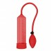 Мужская вакуумная помпа для тренировок пениса Джага-Джага - красная - 25 см