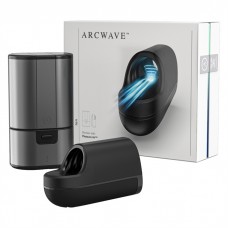 Инновационный мастурбатор для мужчин Arcwave ION с технологией волновых пульсаций - чёрный