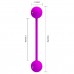 Вагинальные шарики со смещённым центром тяжести Pretty Love Kegel Ball III - фиолетовые