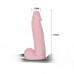 Женский надувной страпон Ultra Harness Sensual Comfort на широких трусиках - 16,5 см