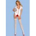 Игровой костюм Медсестры Candy Girl - Leann: корсаж, трусики-стринги, чулки