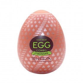 Мастурбатор-яйцо Tenga Egg Stronger более плотное и эластичное - Combo