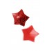 Пэстисы Erolanta Lingerie Collection в форме звёзд - красные