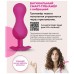 Вагинальные шарики для тренировки вагинальных мышц Gvibe Gballs 3 с мобильным приложением - розовые