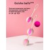 Набор вагинальных шариков для начинающих Gvibe - Geisha Balls MINI: две сцепки и четыре шарика разного веса