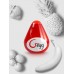 Яйцо мастурбатор с 3D-рельефом (многоразовое) - Gvibe Gegg Red - красное - 6,5 см