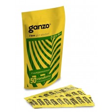 Презервативы латексные ультратонкие 0,045 мм Ganzo Ultra thin - 50 шт