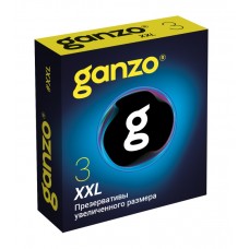 Презервативы латексные увеличенного размера Ganzo XXL - 3 шт