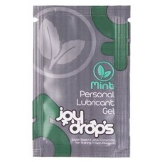 Саше съедобной оральной смазки на водной основе JoyDrops Mint со вкусом мяты - 5 мл