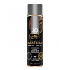 Съедобная оральная смазка JO Gelato Decadent Double Chocolate - Яркий вкус двойного шоколада - 120 мл