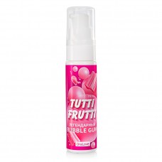 Смазка-гель для классического и орального секса Tutti-Frutti OraLove с согревающим эффектом при дыхании - Bubble Gum - 30 гр