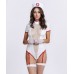 Пикантный костюм Личной Медсестры Le Frivole: боди, чулки, перчатки, головной убор