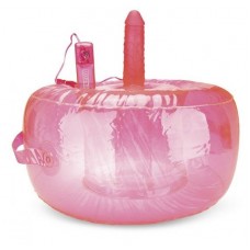 Надувная подушка для секса в вибратором Lux Fetish - розовая
