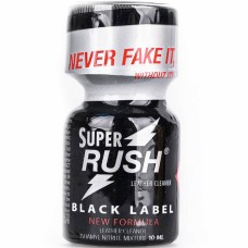 Попперс Super Rush Black Label для опытных ценителей - 10 мл