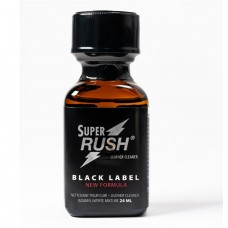 Попперс Super Rush Black Label для опытных ценителей - 24 мл