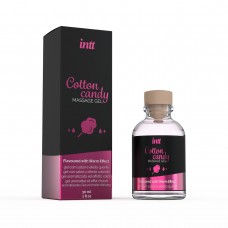 Гель для интимных ласк и массажа Intt Cotton Candy с согревающим эффектом - Сахарная вата - 30 мл