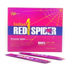 Сверхмощные женские возбуждающие капли Red Spider Indian - 1 пакетик