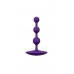 Силиконовая гибкая анальная цепочка Romp Amp - фиолетовая - 13,5 см