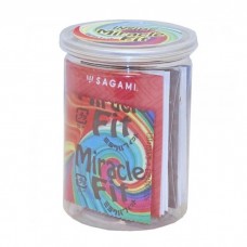 Набор латексных презервативов Sagami Xtreme Weekly Set - 7 шт + саше гель-лубрикант Sagami Original - 3 гр