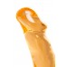 Оранжевый сладкий леденец в виде пениса Sosuчki со вкусом Амаретто - 12,5 см - 173 гр