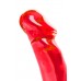 Красный сладкий леденец в виде пениса Sosuчki со вкусом Виски - 12,5 см - 173 гр