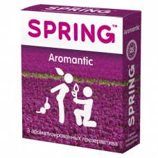 Латексные презервативы с ароматом тропических фруктов Spring Aromantic - 3 шт