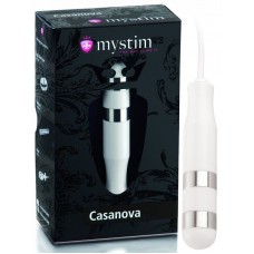 Анально-вагинальный электростимулятор MYSTIM CASANOVA UNISEX DILDO - 10 см