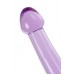 Гелевый упругий фаллоимитатор Jelly Dildo M Toyfa Basic на присоске - фиолетовый - 19 см