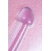 Гелевый упругий фаллоимитатор Jelly Dildo M Toyfa Basic на присоске - фиолетовый - 19 см