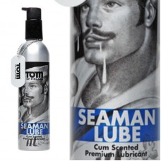 Смазка-лубрикант на водной основе с ароматом спермы Tom of Finland Seaman Lube - 236 мл