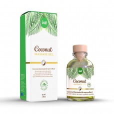 Гель для интимных ласк и массажа Intt Vegan Line Coconut с согревающим эффектом - Кокос - 30 мл
