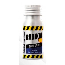 Классический расслабляющий попперс Radikal Blue Label - сила 7/10 - 33 мл