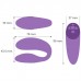 Вибратор для пар с анатомической регулировкой We-Vibe Chorus Purple с пультом, реагирующим на сжатие, и управлением со смартфона - фиолетовый